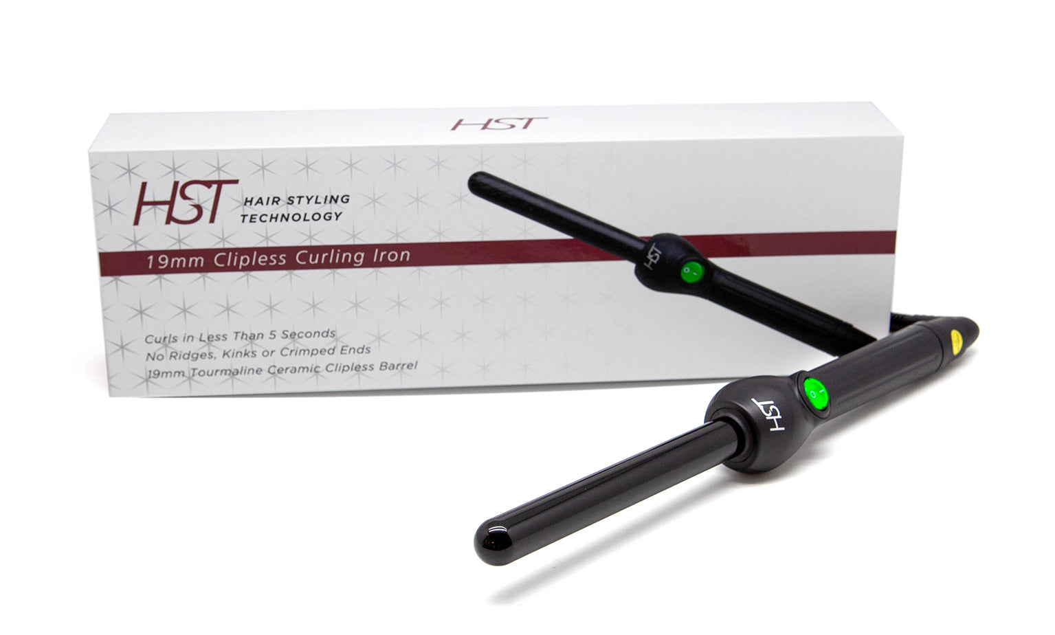 HST Clipless Curling Iron 19mm